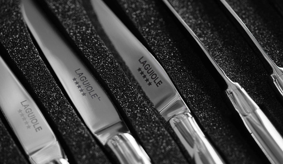Engraved Laguiole cutlery